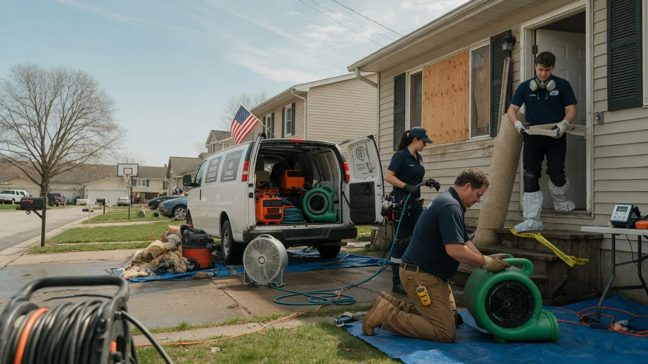 Water Damage Restoration in Plainville, MA near me